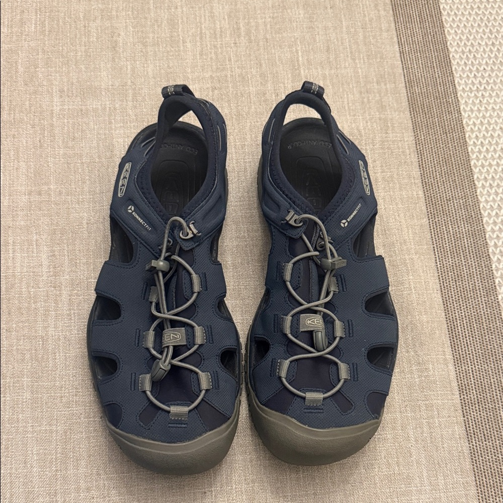 KEEN Men’s Navy KONNECTFIT Hybrid Water/Hiking Sandals